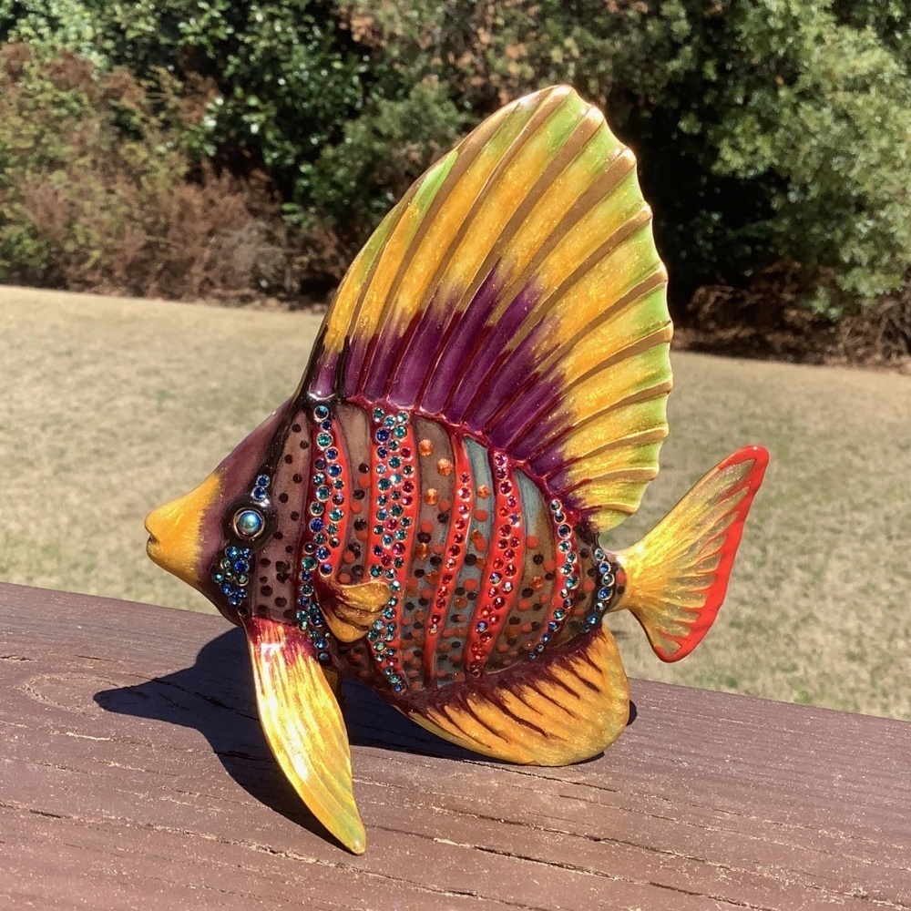 Jay Strongwater Sailfin Philippe Lustre Collection‎ Figurine RARE